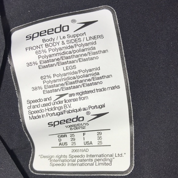 Speedo LZR X Size 25 Kneeskin Racing Suit - Picture 7 of 7